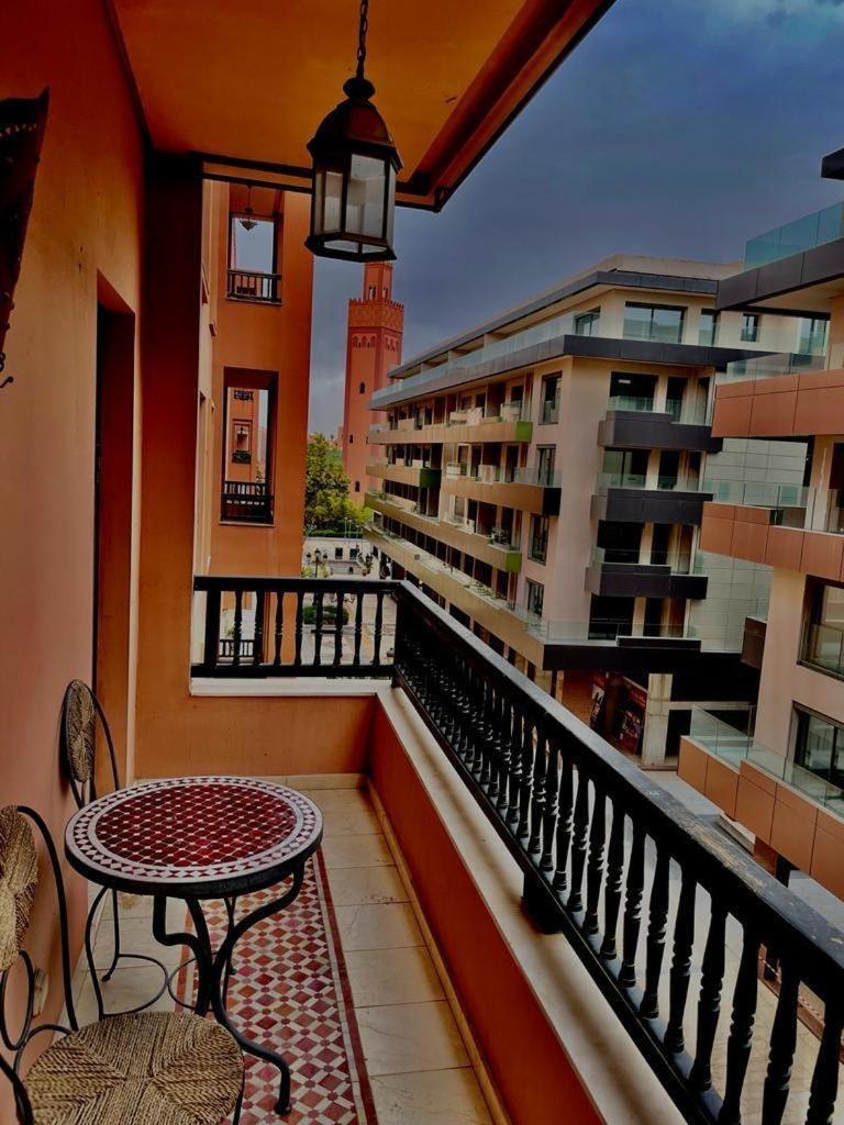 Appartement Haut Standing Gueliz Plaza Marrakesh Exterior foto