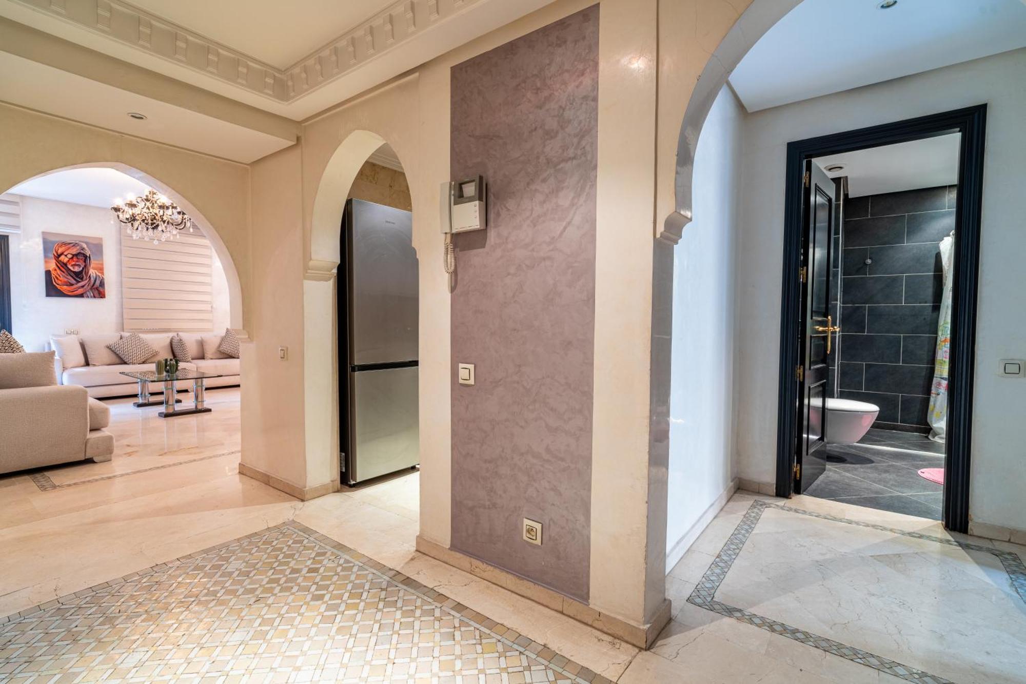 Appartement Haut Standing Gueliz Plaza Marrakesh Exterior foto